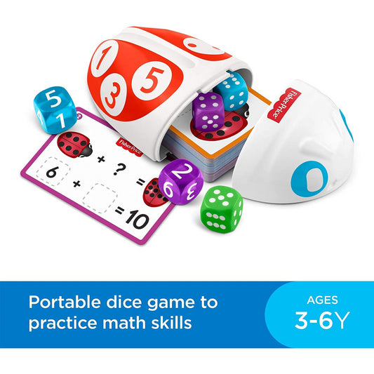 Fisher-Price Think and Learn Roll Count Math Bug Preschool Game