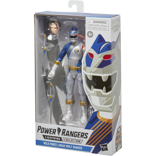 Power Rangers Lightning Wild Force Lunar Wolf Ranger 6-Inch Action Figure