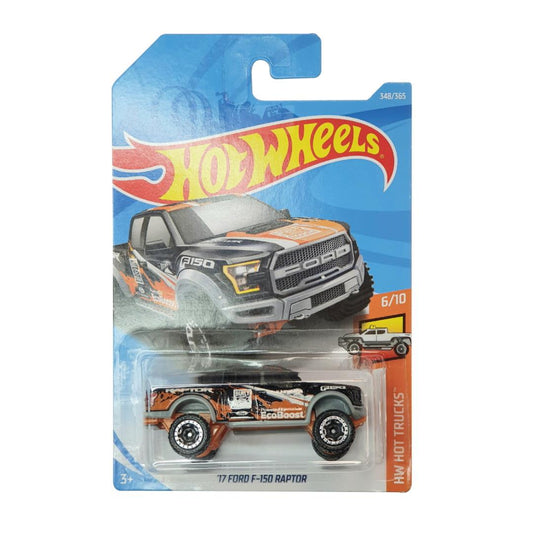 Hot Wheels Die-Cast Vehicle Ford Raptor F150 2017