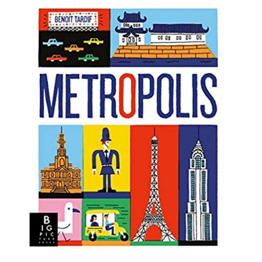 Metropolis Kids Childrens Learning Educational Geography Hardcover Book