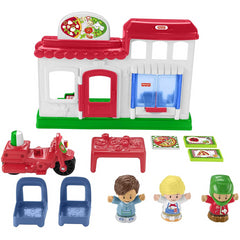 Fisher-Price Little People We Deliver Pizza Place & Action Figures