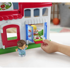 Fisher-Price Little People We Deliver Pizza Place & Action Figures