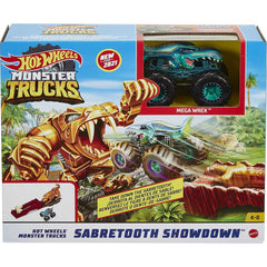 Hot Wheels Sabertooth Showdown Mega Wrex Monster Truck