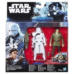 Star Wars The Force Awakens Poe Dameron and First Order Snowtrooper Deluxe Pack - Maqio
