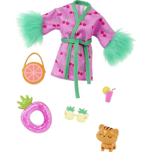 Barbie Extra Fashions Yellow Kitten with Accessories