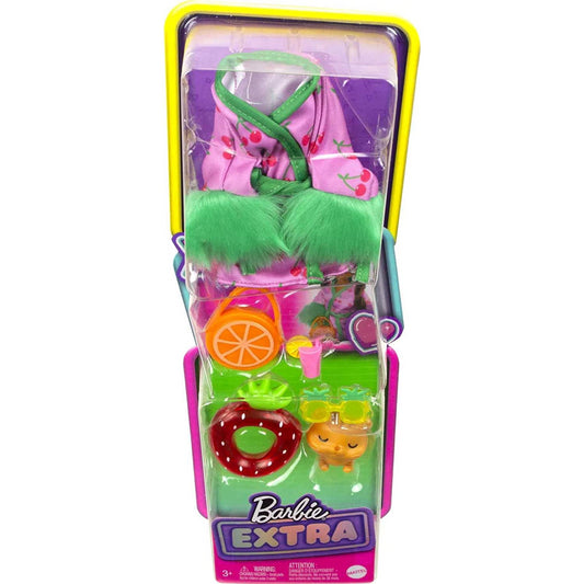 Barbie Extra Fashions Yellow Kitten with Accessories