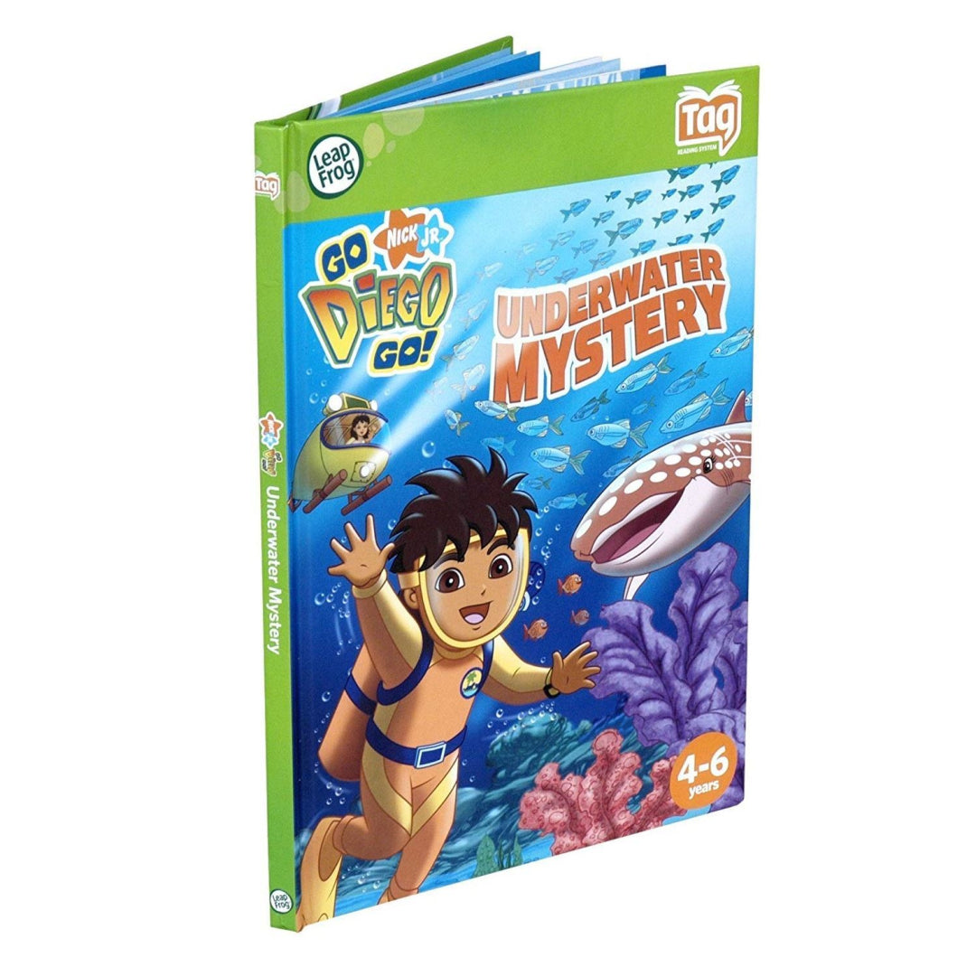 LeapFrog Tag Book: Go Diego Go! Underwater Mystery - Maqio