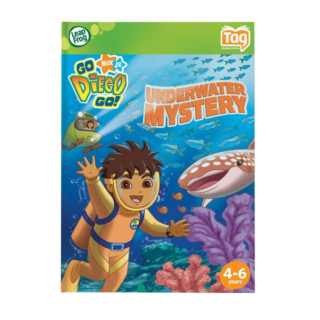 LeapFrog Tag Book: Go Diego Go! Underwater Mystery - Maqio