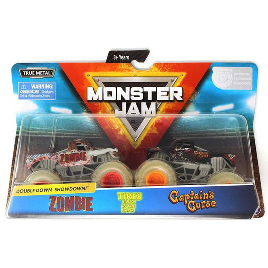 Monster Jam 2 Pack - Zombie & Captain's Curse - Maqio