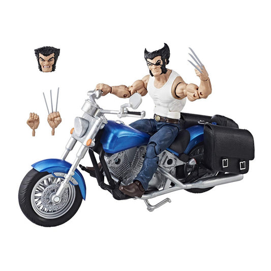 Marvel E1377 Legends Series Wolverine Collectable Figure and Vehicle (E0805) - Maqio