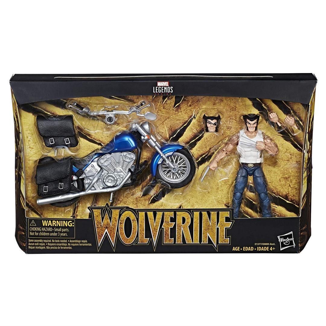 Marvel E1377 Legends Series Wolverine Collectable Figure and Vehicle (E0805) - Maqio