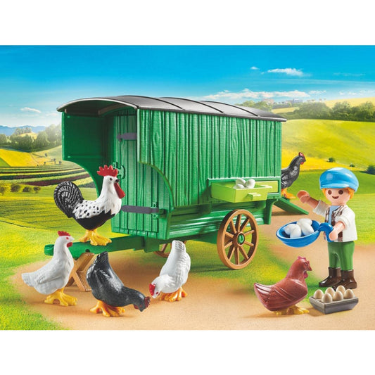 Playmobil 70138 Country Farm Chicken Coop Playset