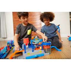 Hot Wheels City Mega Car Wash Connectable Play Set