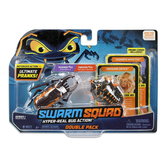 Swarm Squad Double Pack - Stag Beetle vs Trilobite Beetle - Maqio