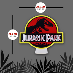 Jurassic World Park Logo Light