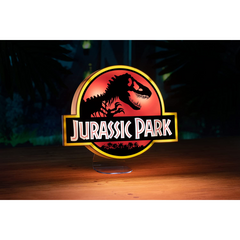 Jurassic World Park Logo Light