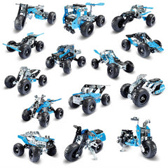 MECCANO 6028580 15 Model Set ATV Off-Road Rally Building Set - Maqio