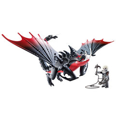 Playmobil 70039 DreamWorks Dragons Deathgripper with Grimmel - Maqio