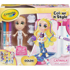 Crayola Colour n Style Friends Goldie Catwalk Playset