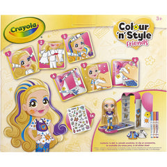 Crayola Colour n Style Friends Goldie Catwalk Playset