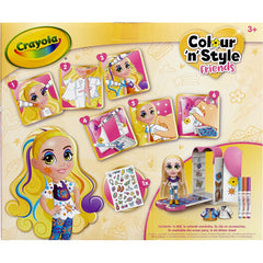 Crayola Colour n Style Friends Goldie Catwalk Playset