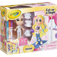 Crayola Colour n Style Friends Goldie Catwalk Playset