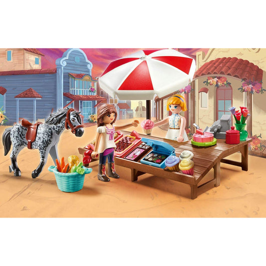 Playmobil DreamWorks Spirit Untamed Miradero Candy Stand 50pc 70696