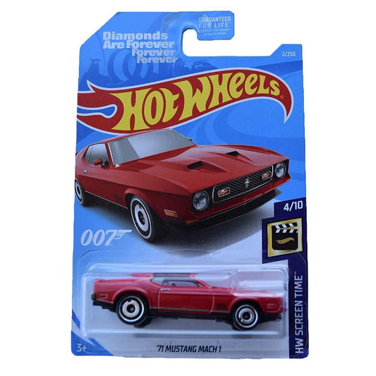 Hot Wheels Die-Cast Vehicle Mustang Mach 1 1971