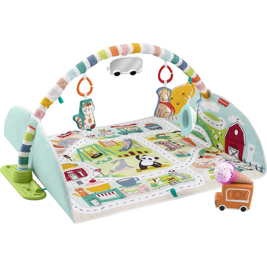 Fisher-Price Activity City Gym to Jumbo Playmat Activity Gym