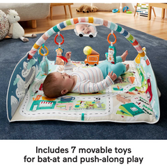 Fisher-Price Activity City Gym to Jumbo Playmat Activity Gym