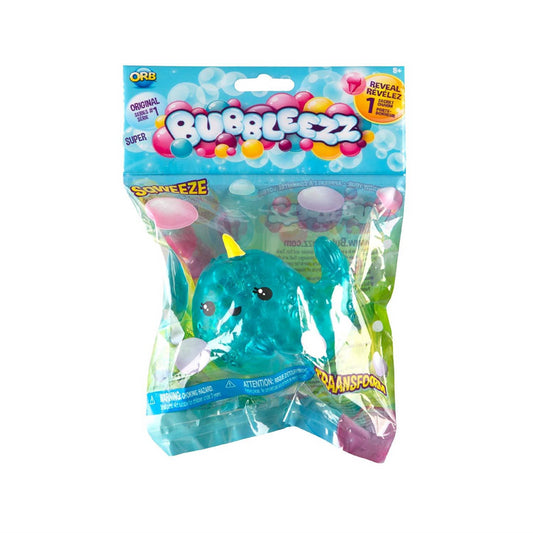 Bubbleezz Super Squishy Figure - Nina Narwhal - Maqio