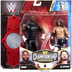 WWE Championship Showdown 2 Pack 6 Inch Action Figures Jeff Hardy vs AJ Styles