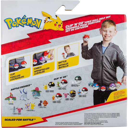 Pokemon Clip N' Go Poke Ball Belt Set