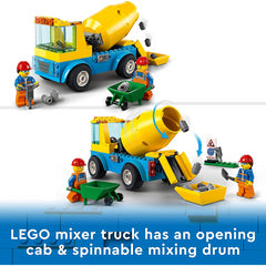 LEGO City Great Vehicles Cement Mixer Truck 60325