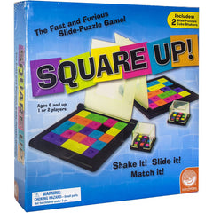 Green Board Square Up! Board Game Fun Kids Game