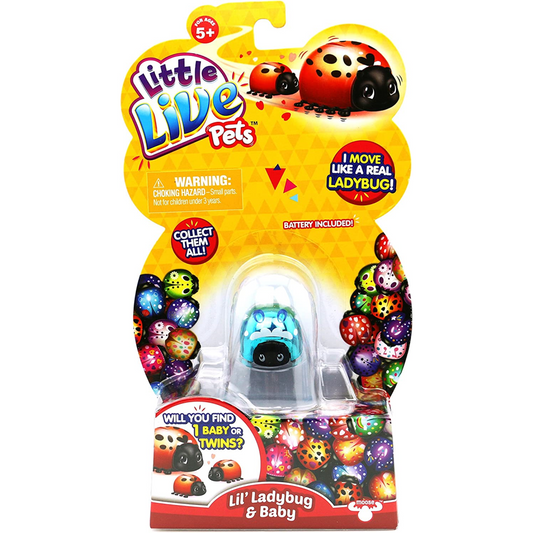 Little Live Pets Little Mini Moving Ladybug In Random Colours
