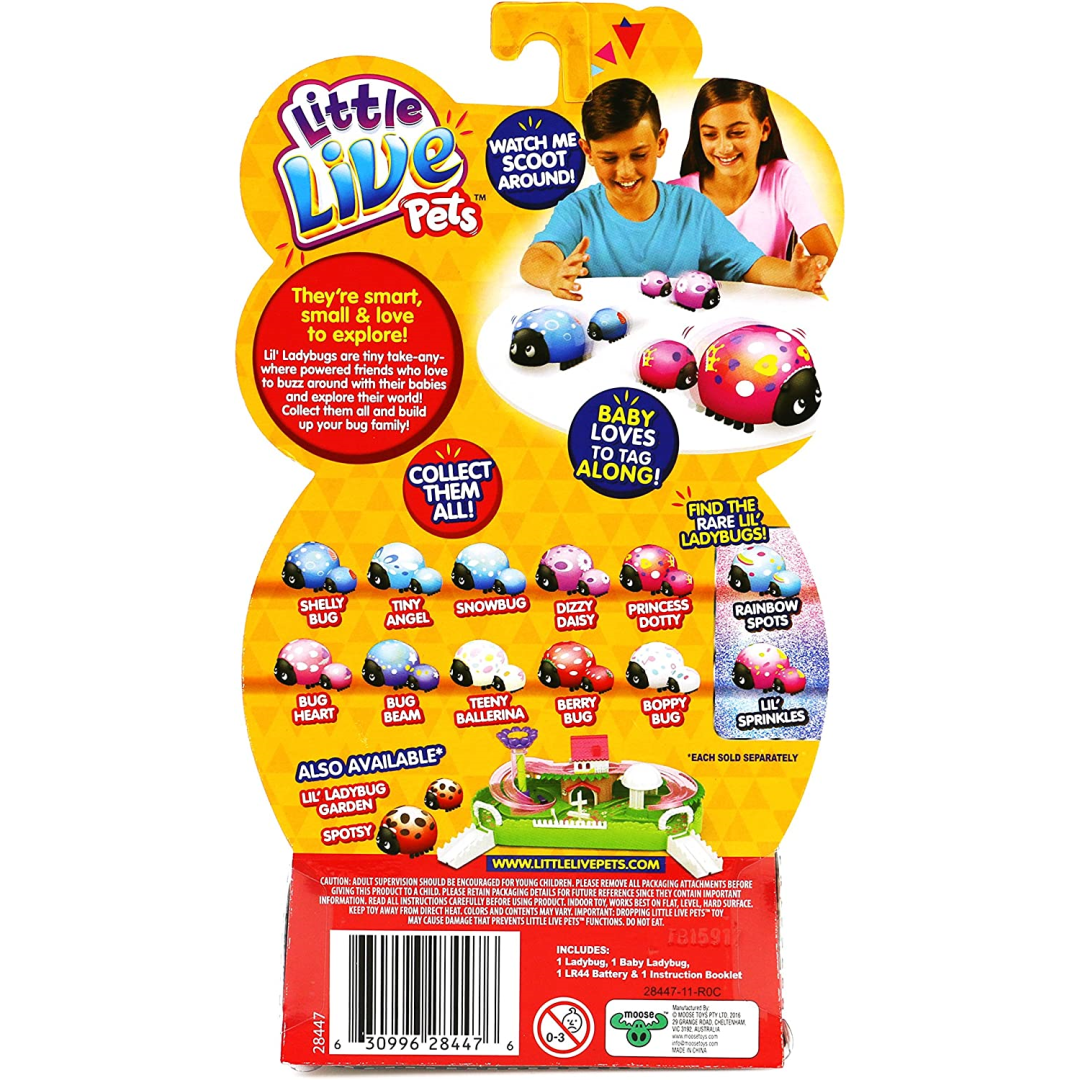 Ladybug Playset Little Live Pets Ladybug Special Little Live Pets