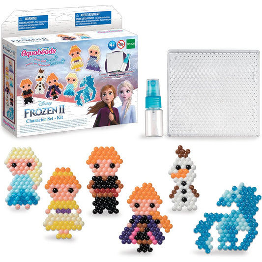 Aquabeads Frozen 2 Character Set 800 Multicoloured Beads in 17 Colours