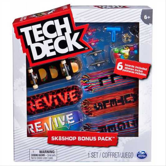 Tech Deck Sk8Shop Bonus Pack Finger Skateboards - Revive