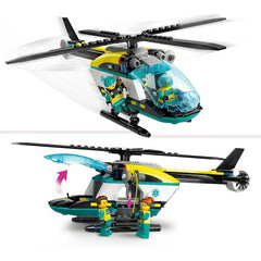 LEGO City 60405 Emergency Rescue Helicopter Toy