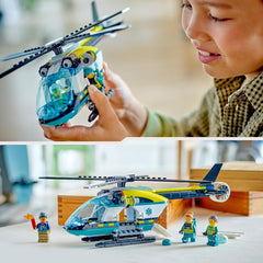 LEGO City 60405 Emergency Rescue Helicopter Toy