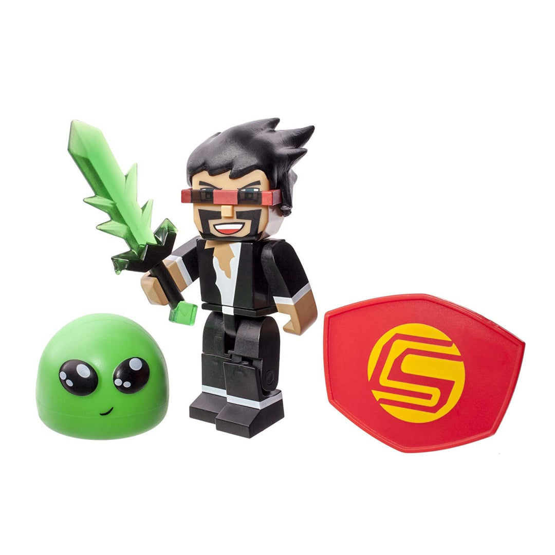 Tube Heroes 3-Inch Captain Sparklez with Accessory - Maqio