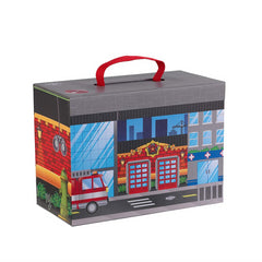 KidKraft Emergency Rescue Portable Wooden Playset With Travel Box - Maqio