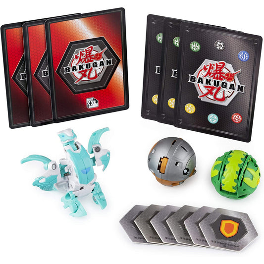 Bakugan Battle Planet Starter 3 Pack Action Figure Set - Haos Nobilious