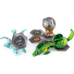 Bakugan Battle Planet Starter 3 Pack Action Figure Set - Haos Nobilious