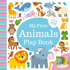 My First Animals Play Book Little Me - Carousel Board Book