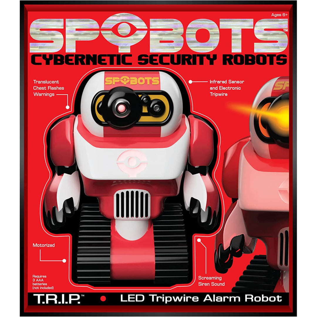 SpyBots T.R.I.P Security Robot Invisible Motion Sensor Bot Maqio