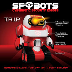 SpyBots T.R.I.P - Security Robot Invisible Motion Sensor Bot