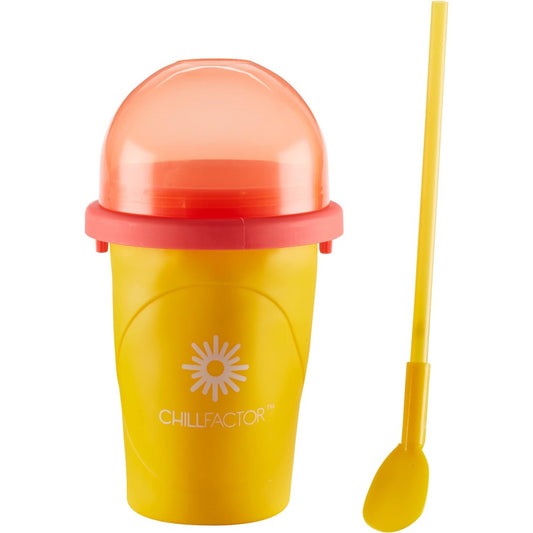 Chillfactor Home Made Squeeze Cup Slushy Maker - Mango Mania