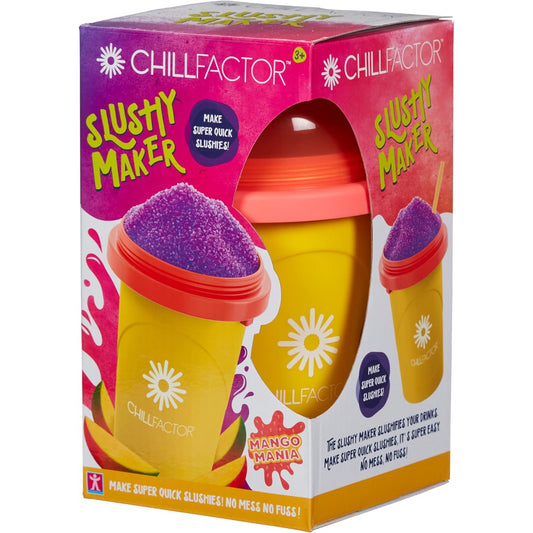 Chillfactor Home Made Squeeze Cup Slushy Maker - Mango Mania